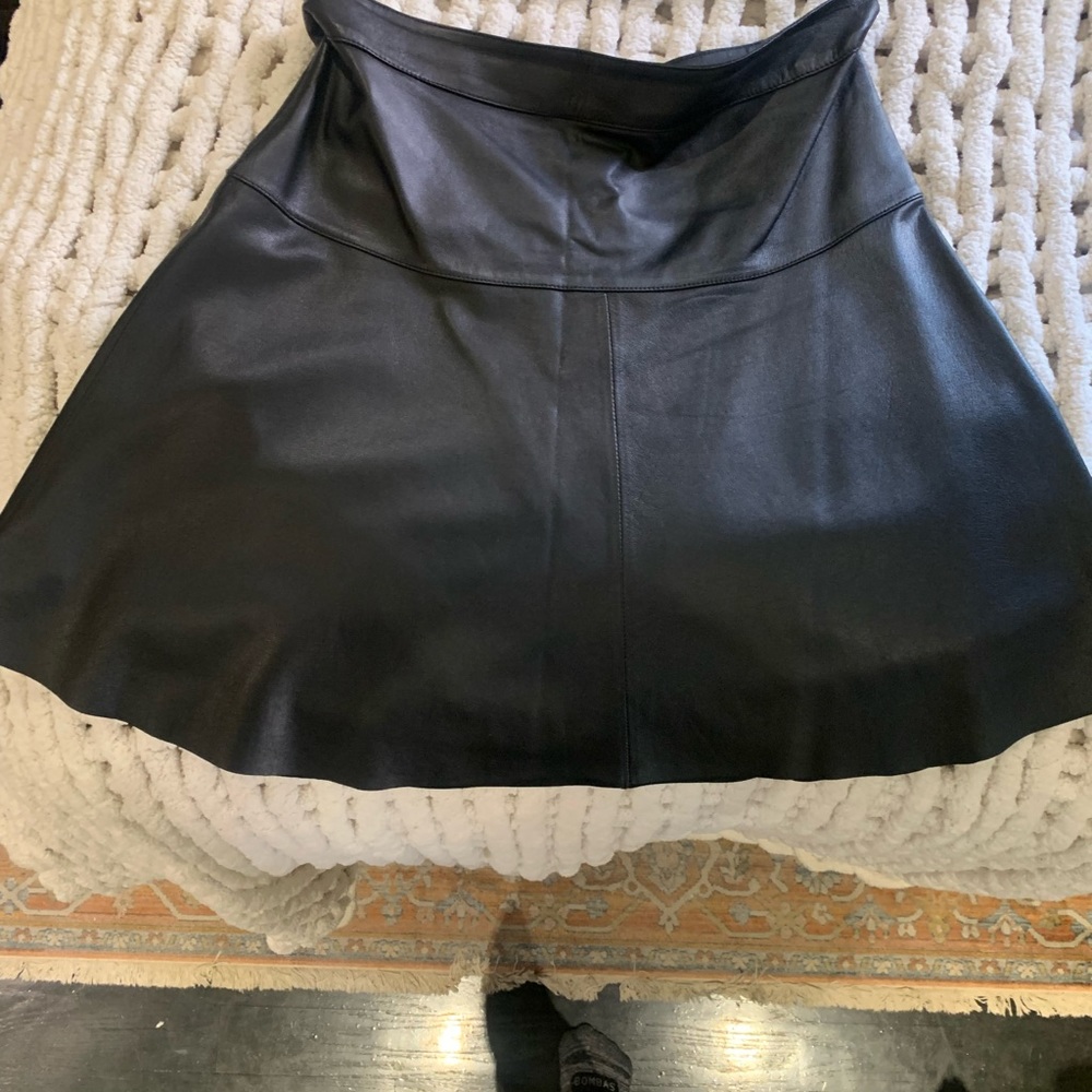 Banana Republic Leather Skirt